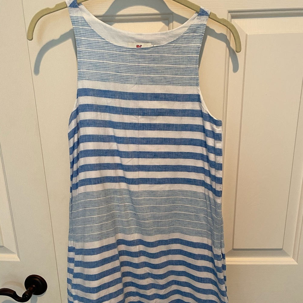 Blue Striped Vineyard Vines Dress